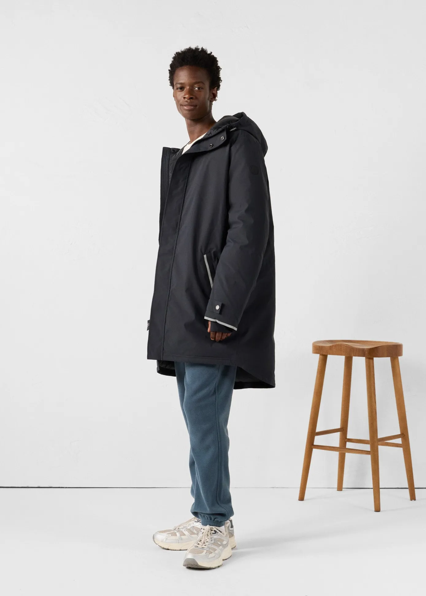 Parka Grand Froid Noir Ivik