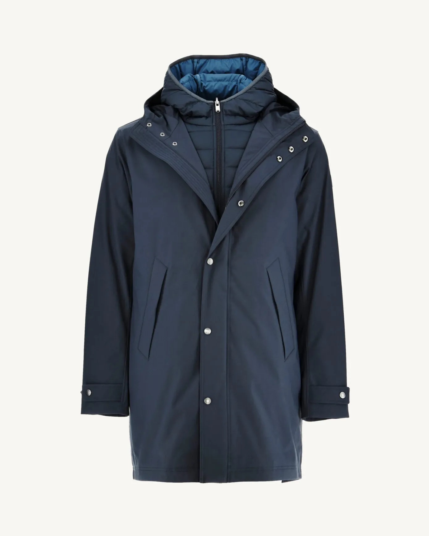Parka réversible à capuche 5-en-1 Marine Gobi