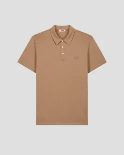 Polo en coton biologique Fauve Lavan