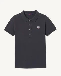 Polo en coton biologique Marine Franca