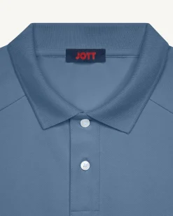 Polo en coton Bleu délavé Alvaro