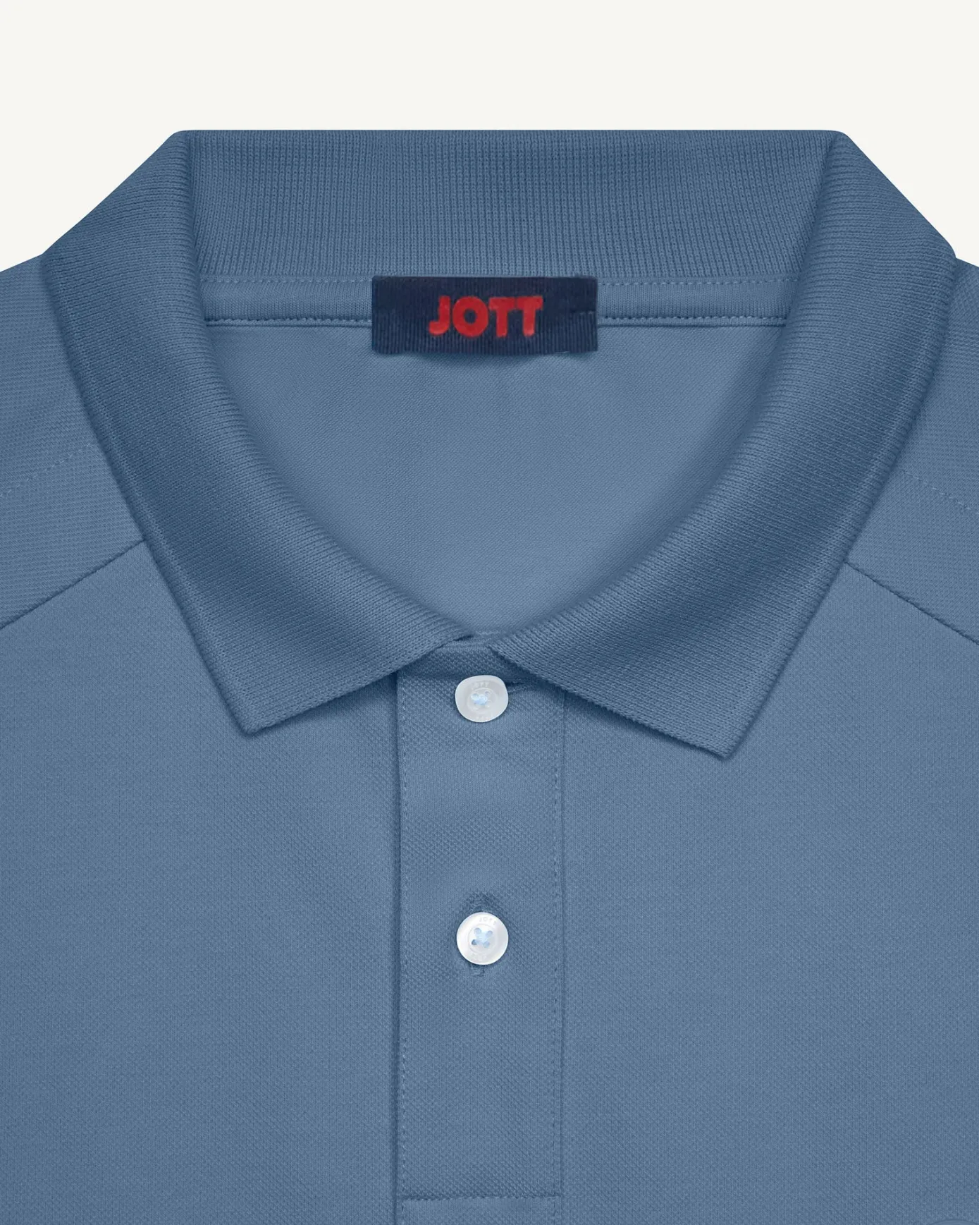Polo en coton Bleu délavé Alvaro