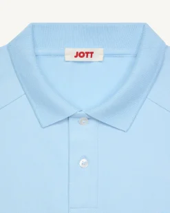 Polo en coton Bleu glacier Alvaro
