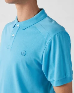 Polo en coton Bleu horizon Alvaro