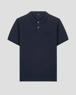 Polo en coton Marine Alvaro