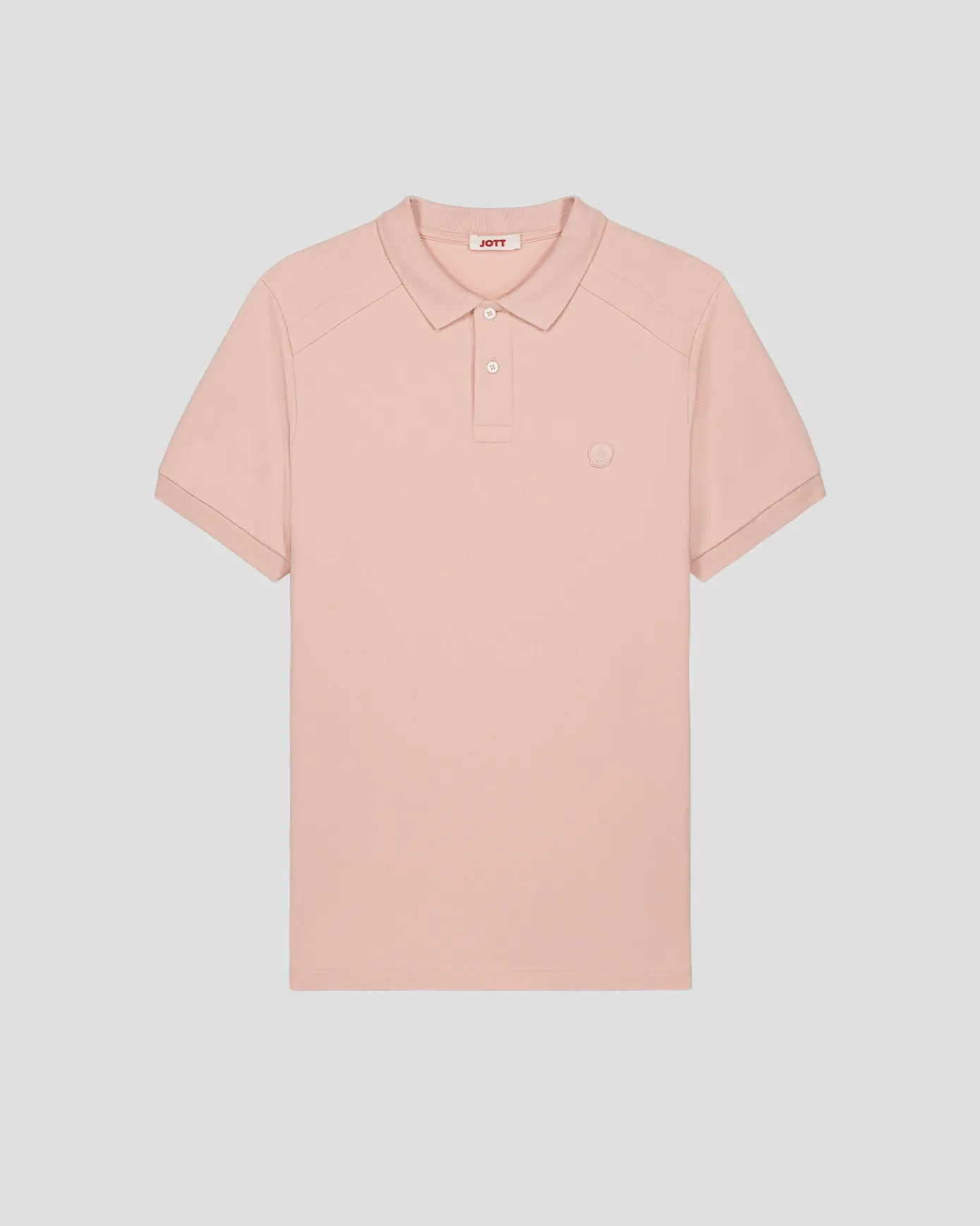 Polo en coton Pêche clair Alvaro