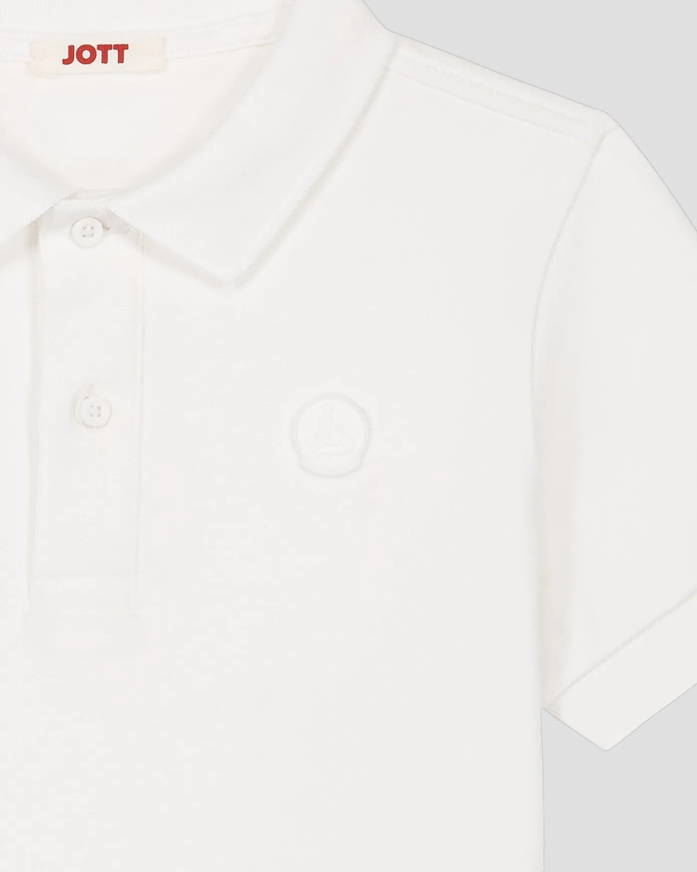 Polo enfant Blanc Enzo