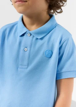 Polo enfant Bleu cristal Enzo