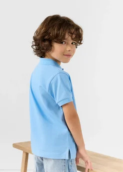 Polo enfant Bleu cristal Enzo