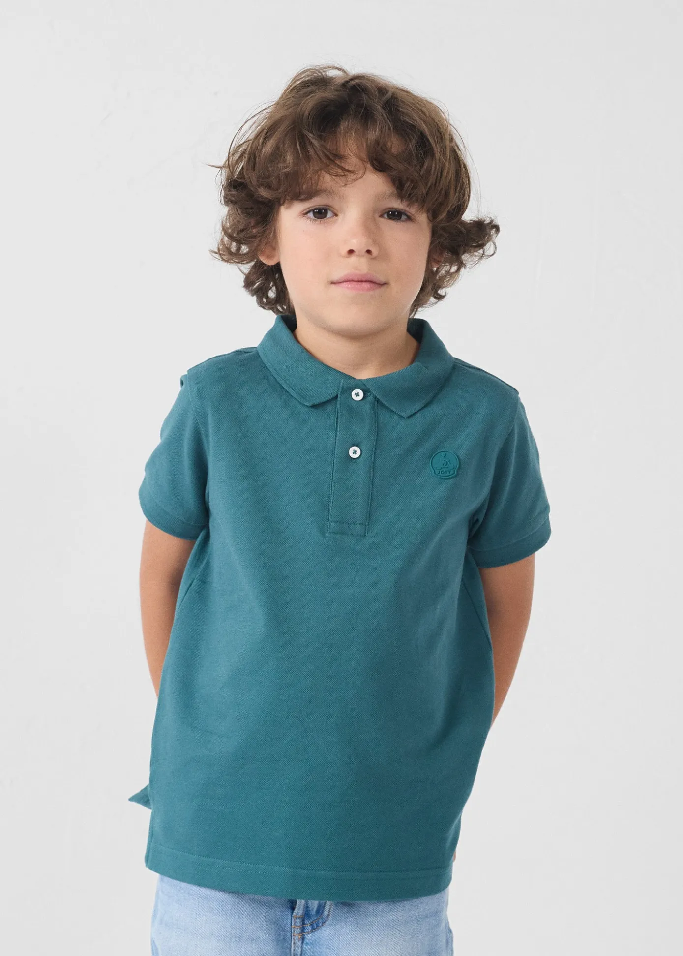 Polo enfant Deep lake Enzo