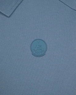 Polo enfant en coton Bleu délavé Ciro
