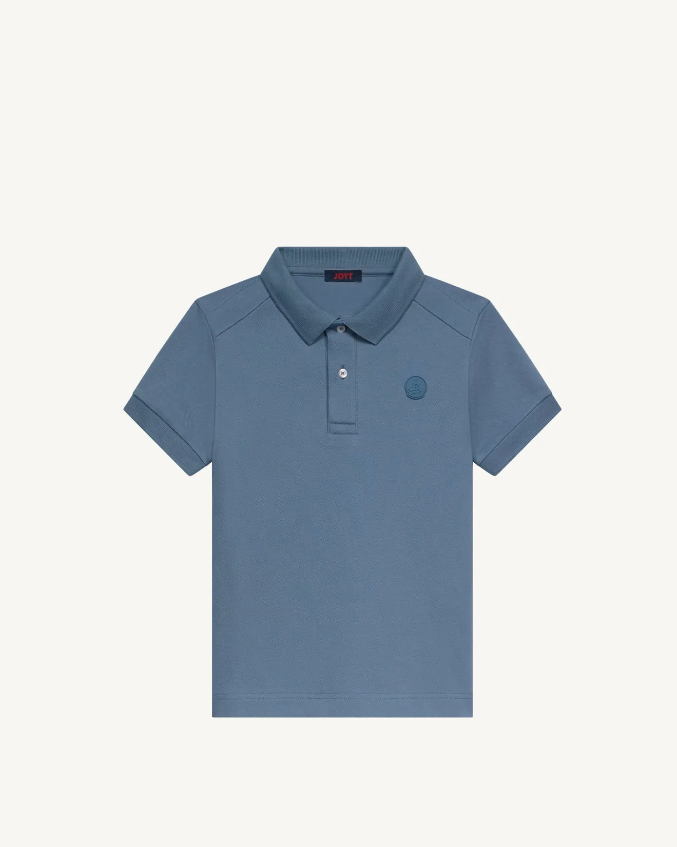 Polo enfant en coton Bleu délavé Ciro