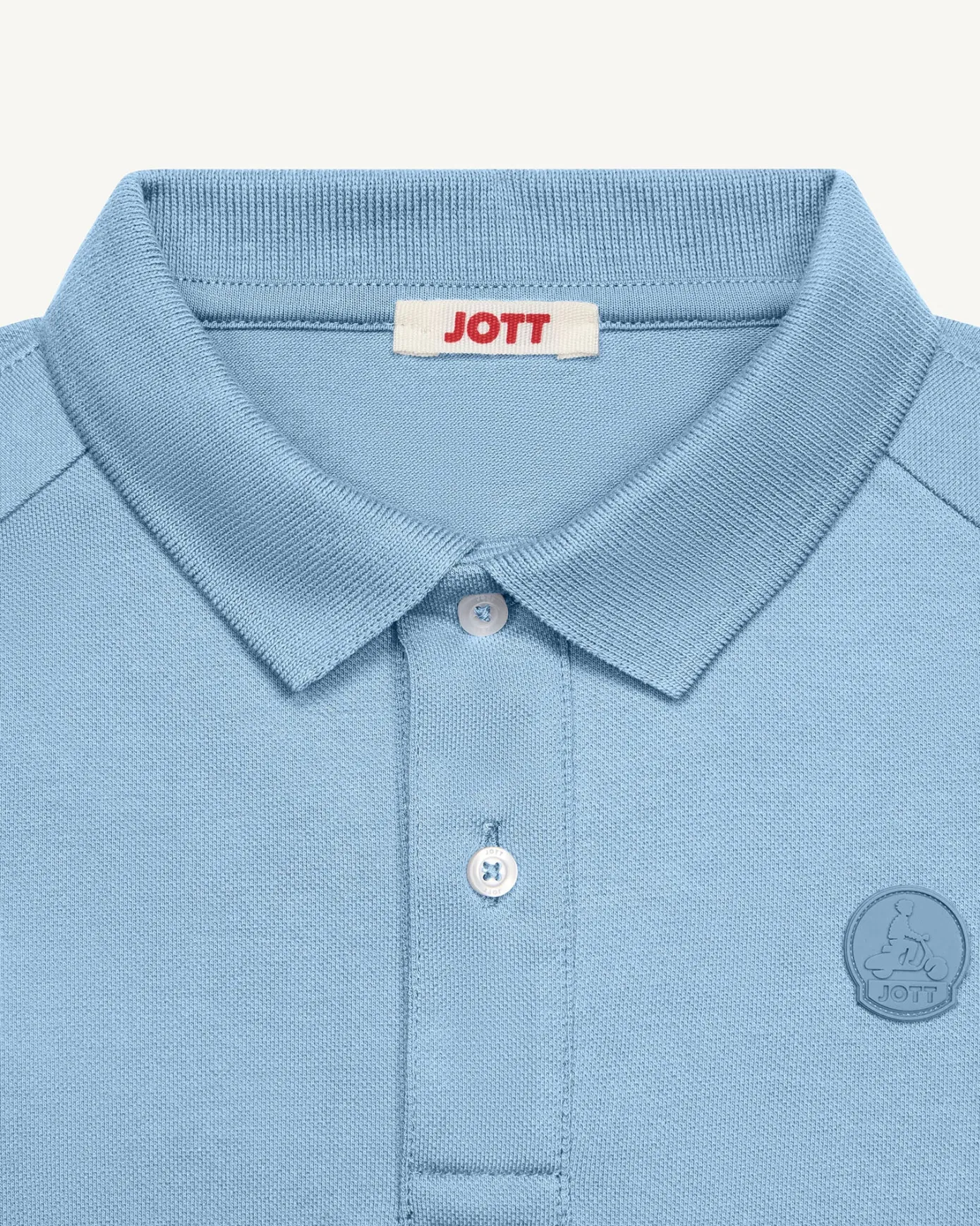 Polo enfant en coton Bleu glacier Ciro