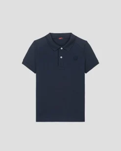 Polo enfant en coton Marine Ciro