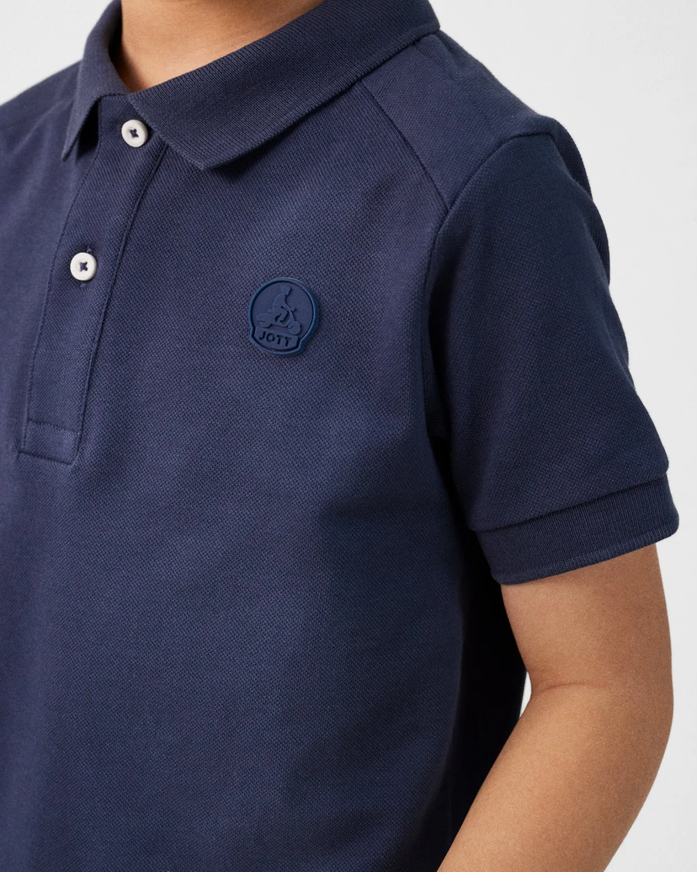 Polo enfant en coton Marine Ciro