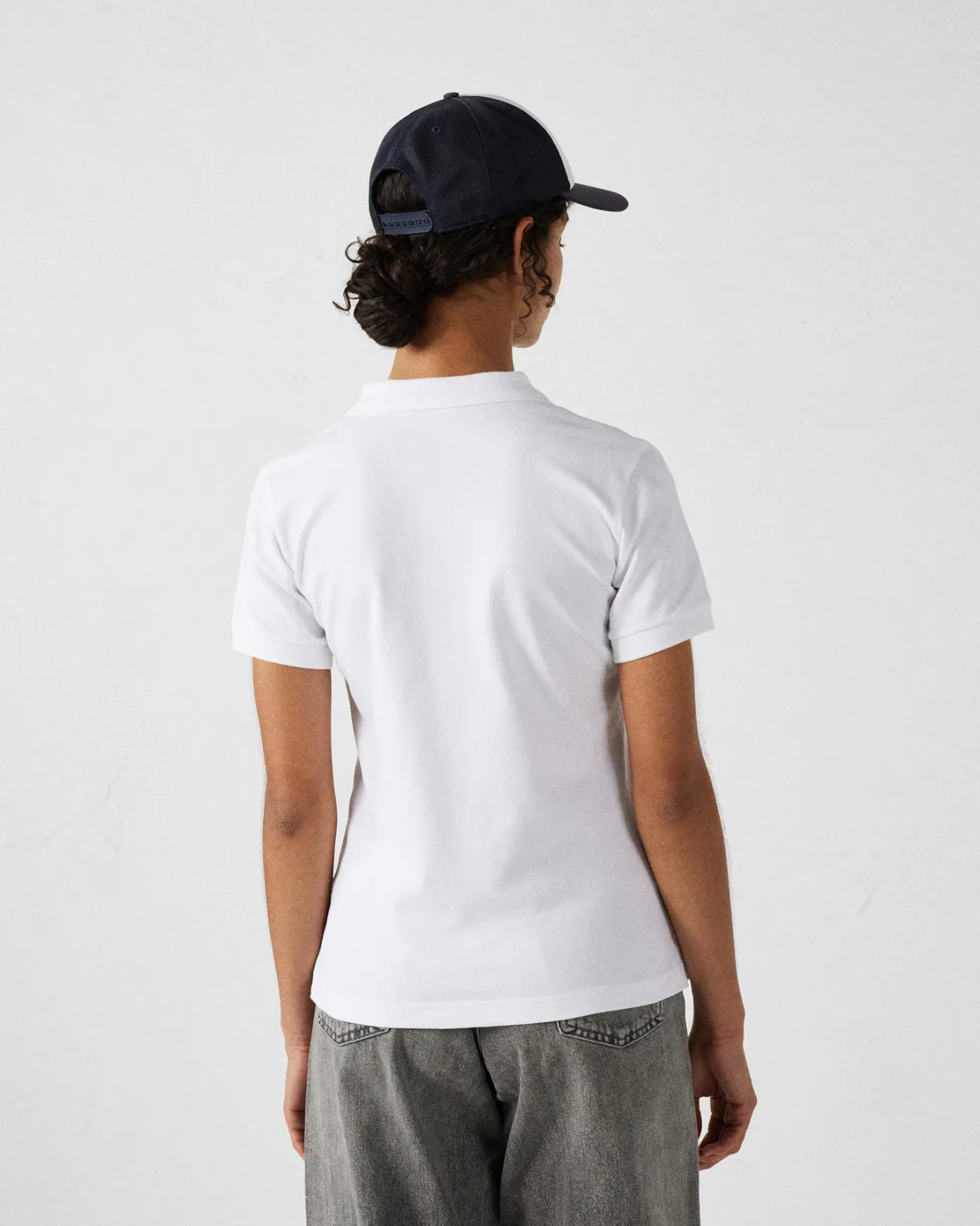 Polo femme Blanc May