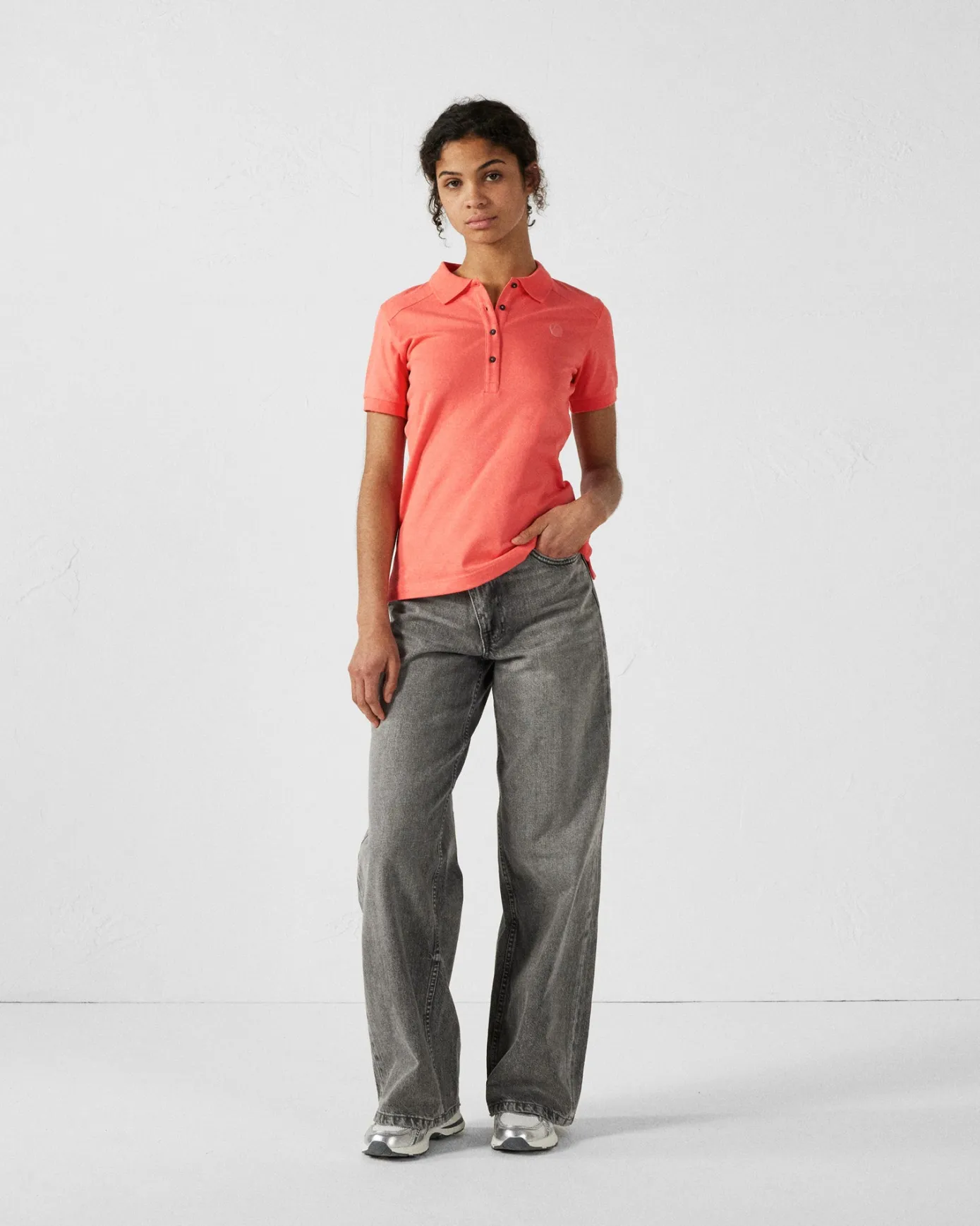 Polo femme Corail May