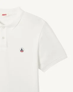 Polo homme en coton biologique Blanc Marbella