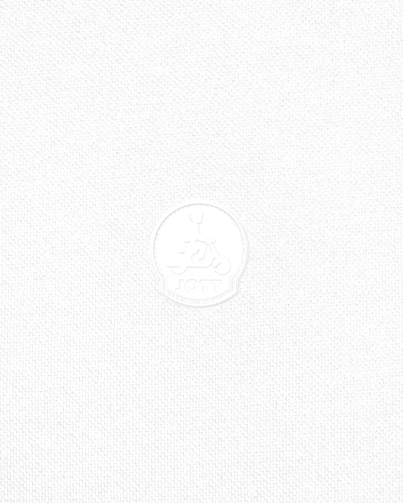 Polo manches longues en coton Blanc Carlos