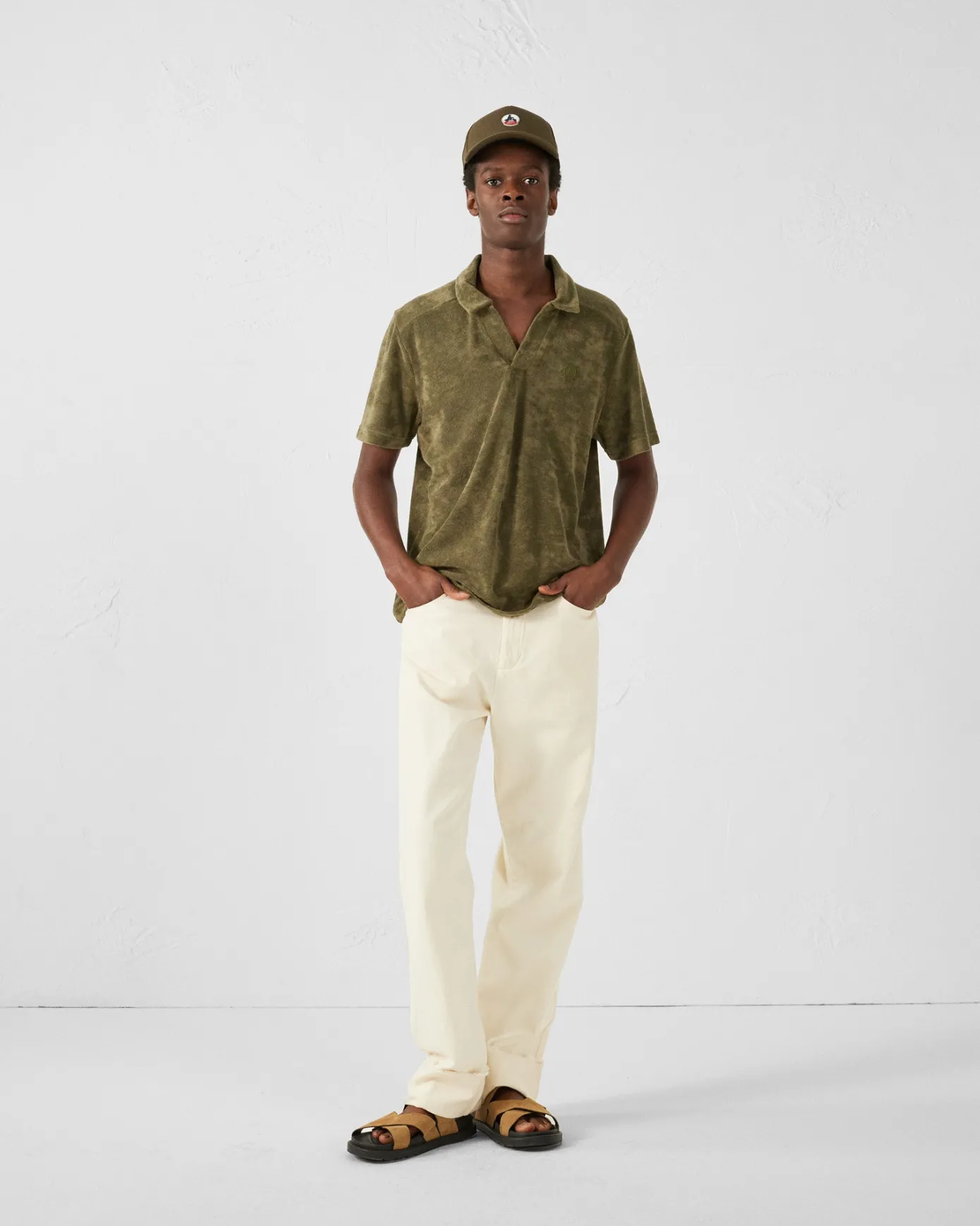 Polo éponge Army Joshua