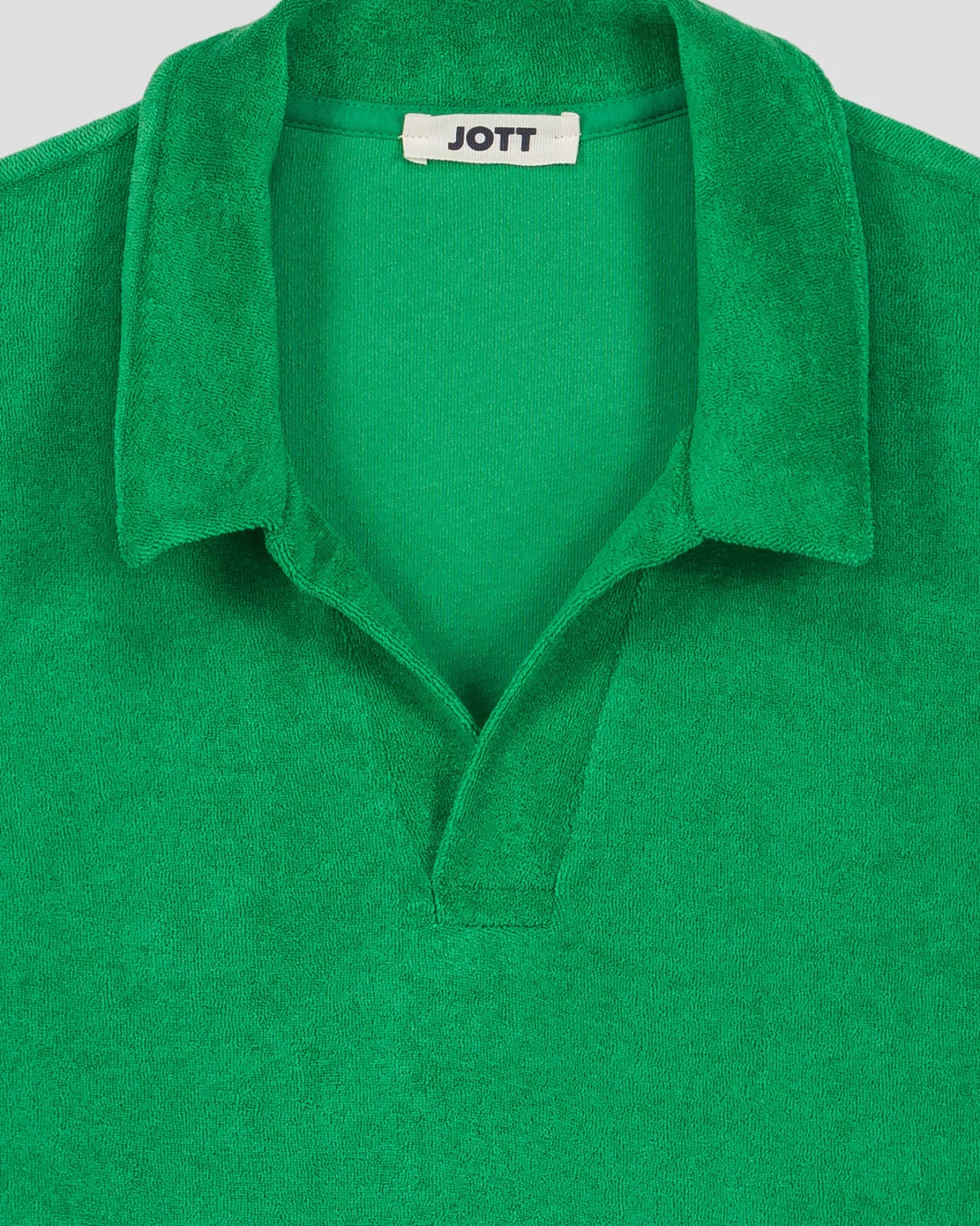 Polo éponge manches courtes Vert tropical Buggy