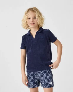 Polo éponge Marine Terry