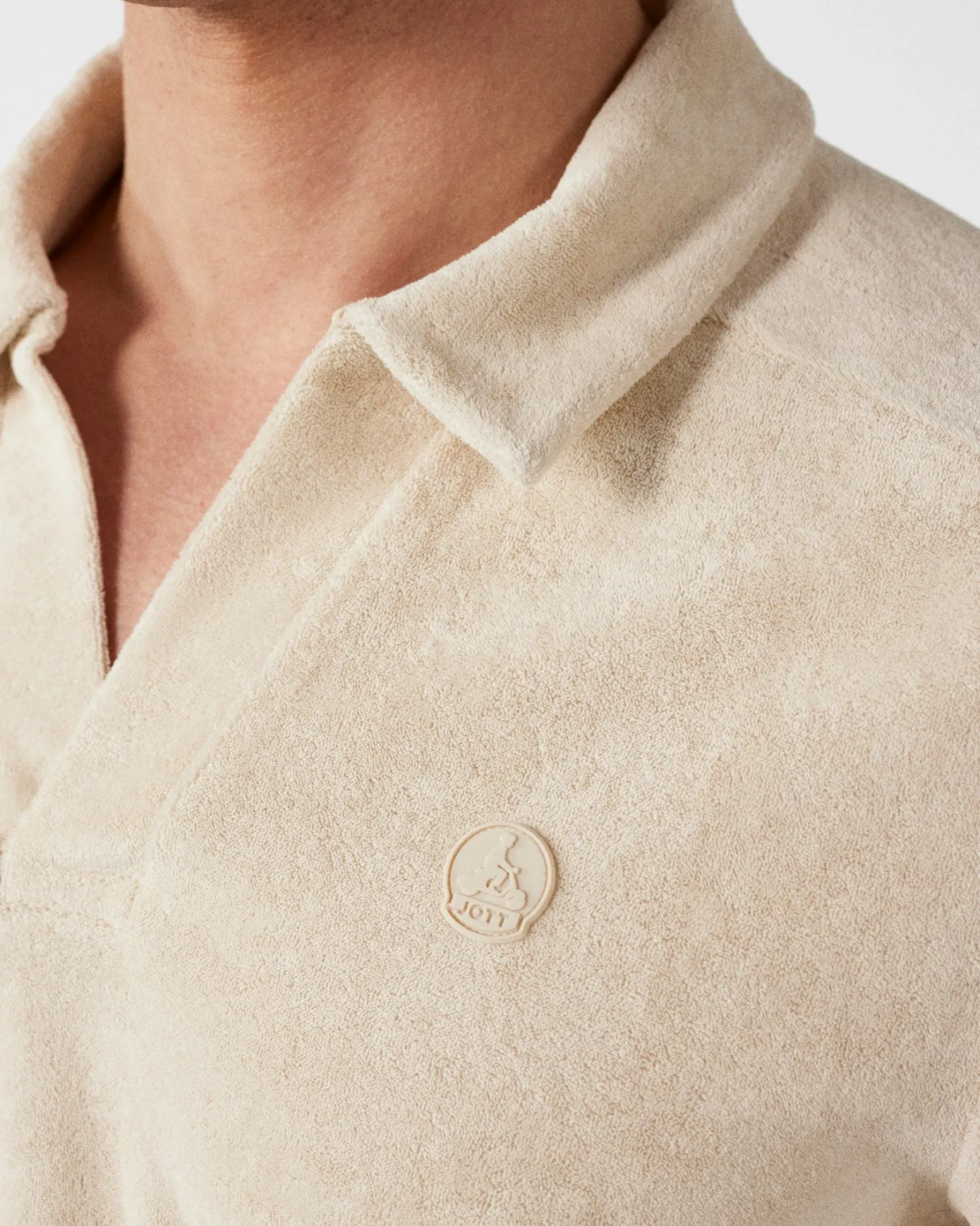 Polo éponge Sable Joshua