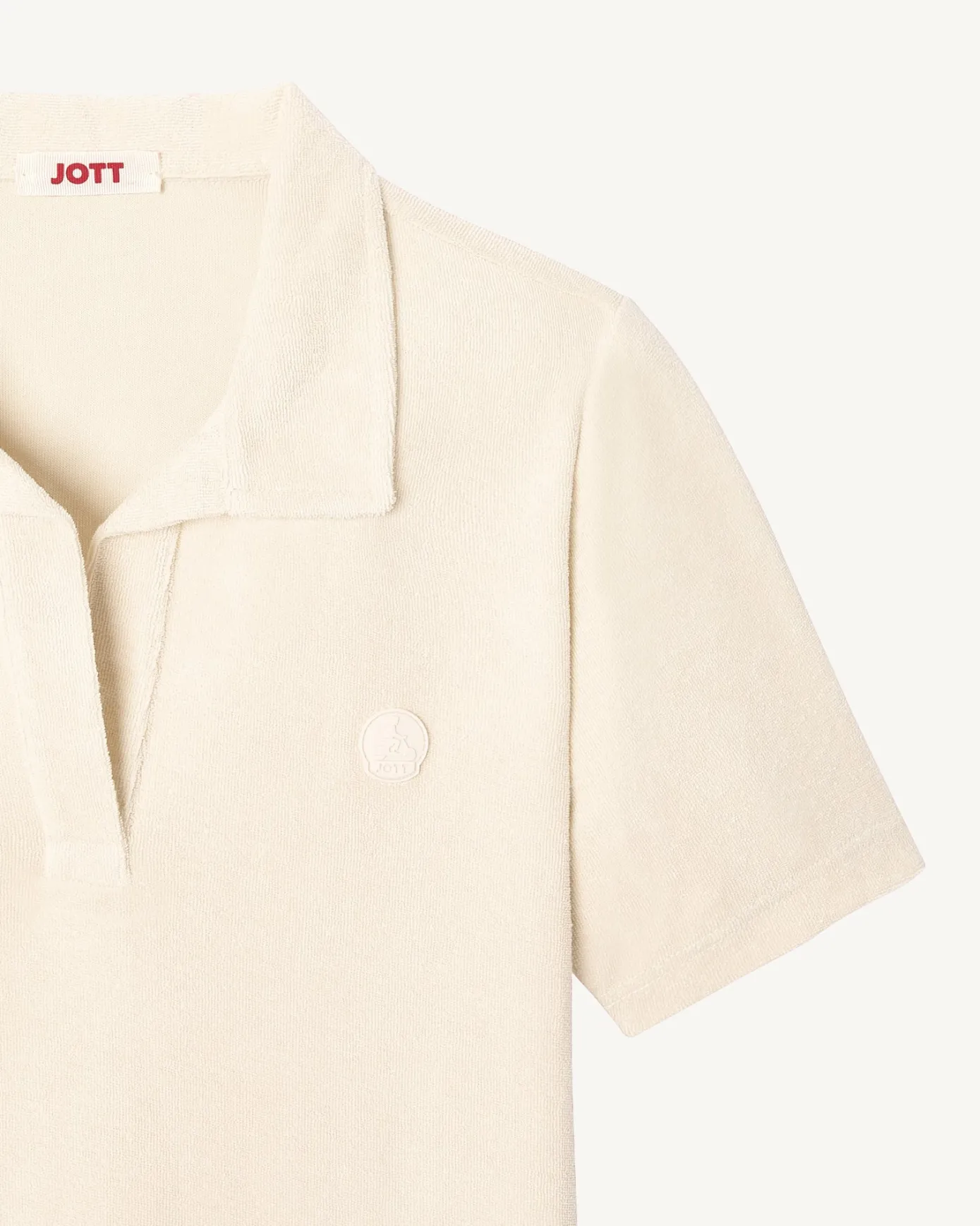 Robe polo coupe droite Argile Anya