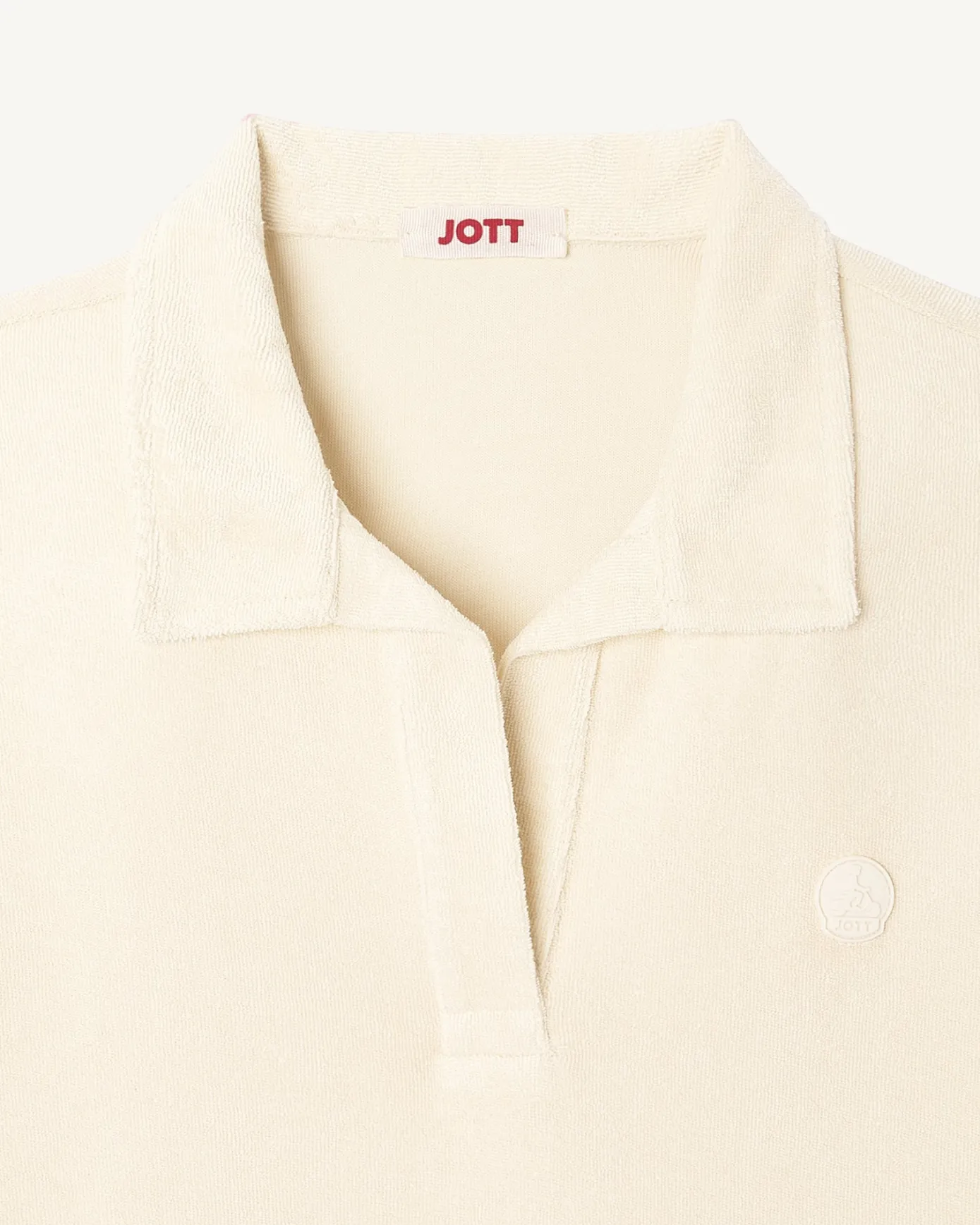 Robe polo coupe droite Argile Anya