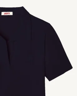 Robe polo coupe droite Marine Anya