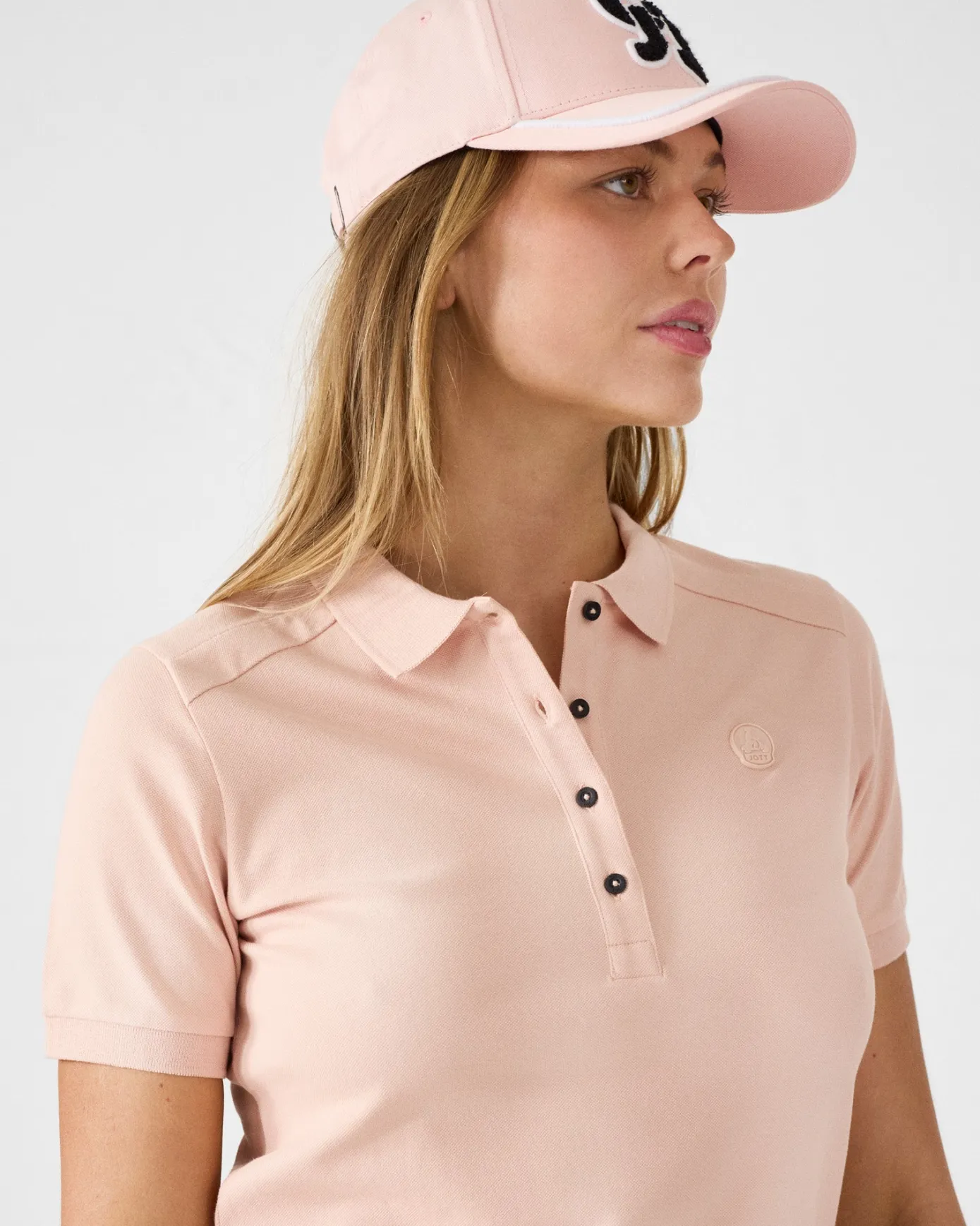 Robe polo Pêche clair Blondie