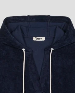 Robe éponge à capuche Marine Pearl