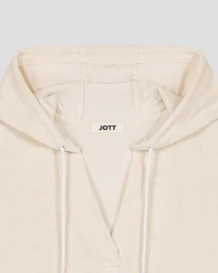 Robe éponge à capuche Naturel Pearl