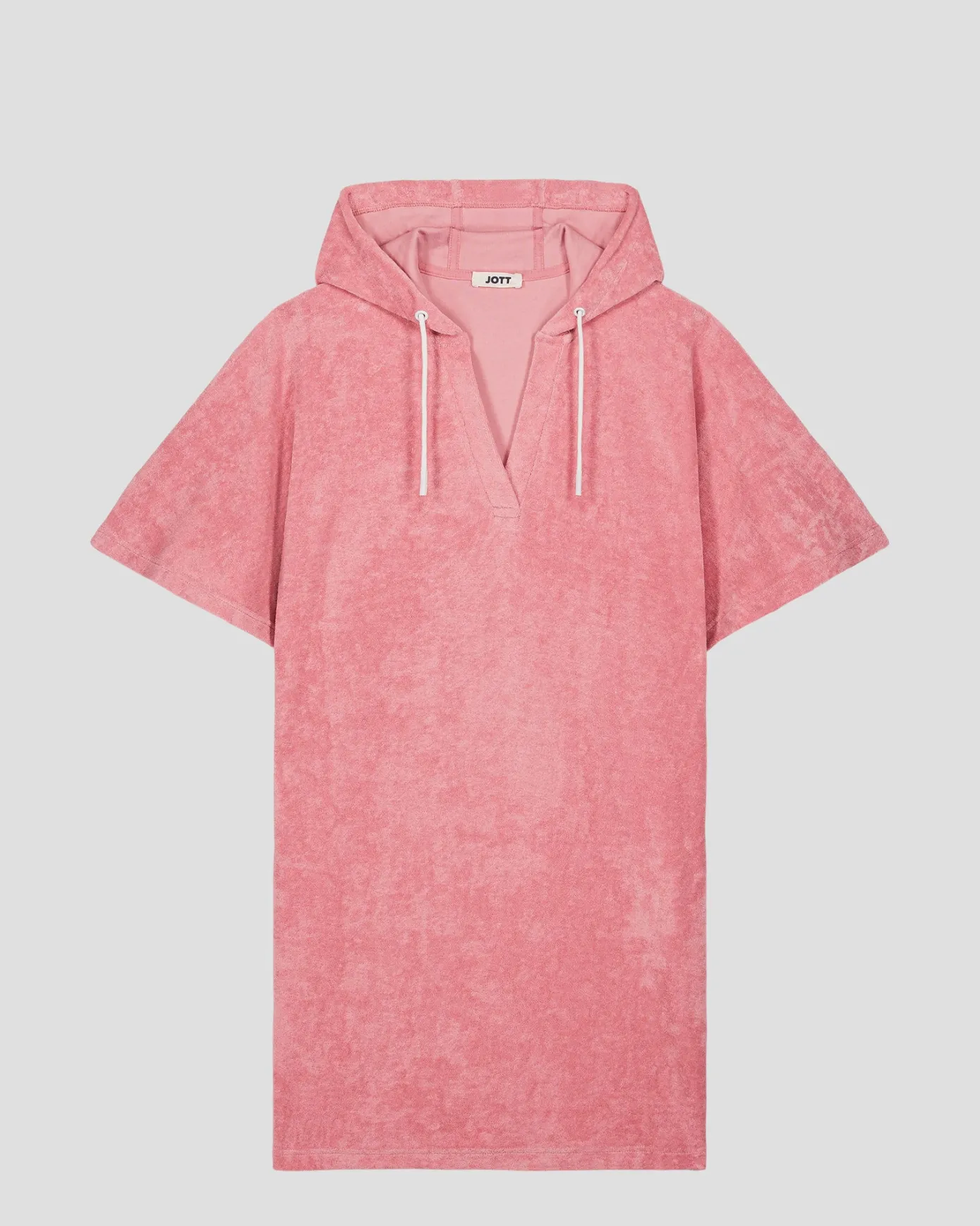 Robe éponge à capuche Pink antique Pearl