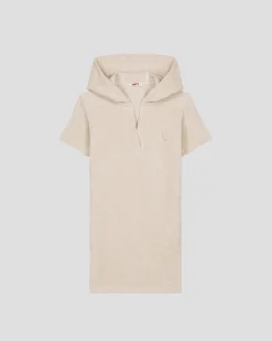 Robe éponge à capuche Sable enfant Flamingo