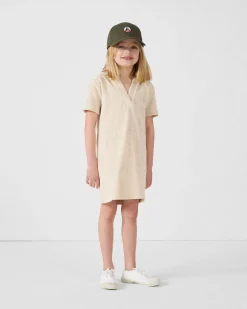Robe éponge à capuche Sable enfant Flamingo