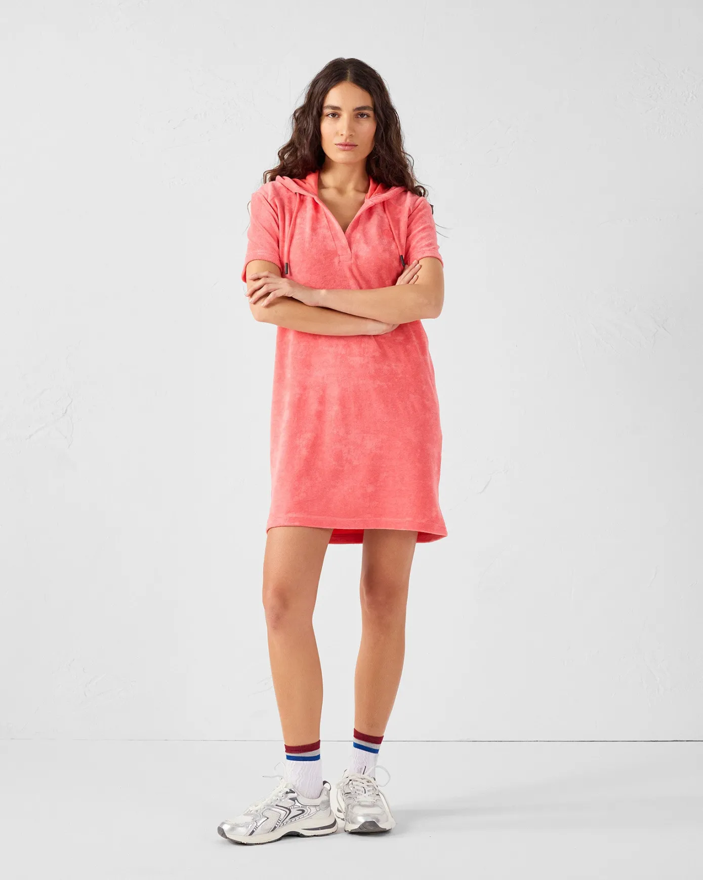 Robe éponge Corail Mira