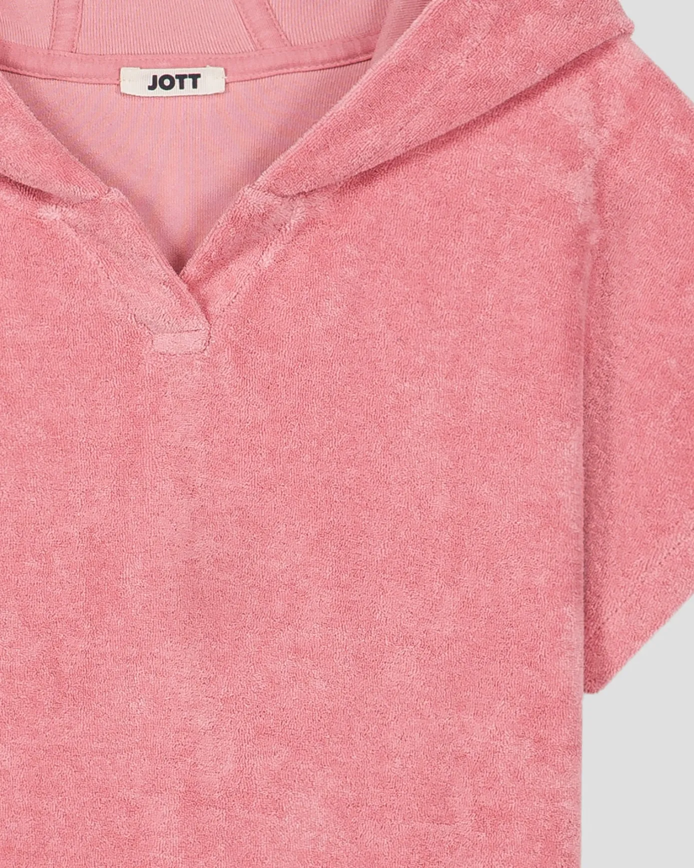 Robe éponge enfant à capuche Pink antique Isla