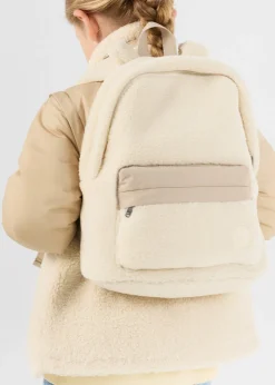 Sac à dos + trousse sherpa Naturel Pupil sherpa