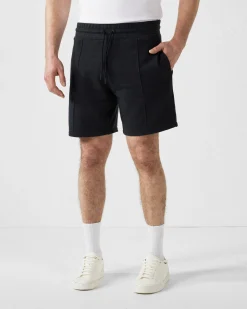 Short bimatière Noir Mustang