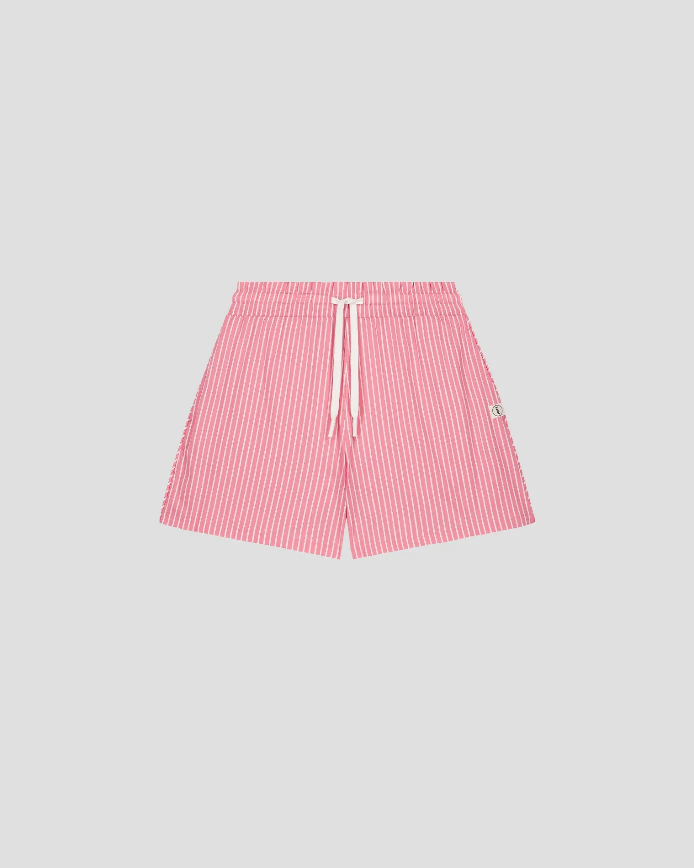 Short en popeline Pink antique rayé Kenna stripe