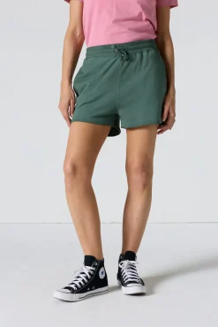 Short molleton Vert sauge Yeva