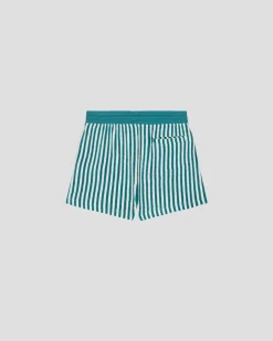 Short éponge Eaux cotières rayé Tampa stripe