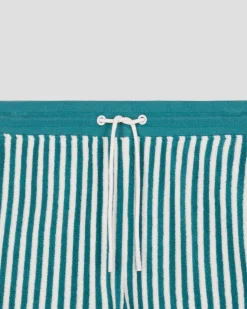 Short éponge Eaux cotières rayé Tampa stripe