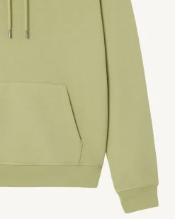 Sweat à capuche en coton biologique Lichen Mataro