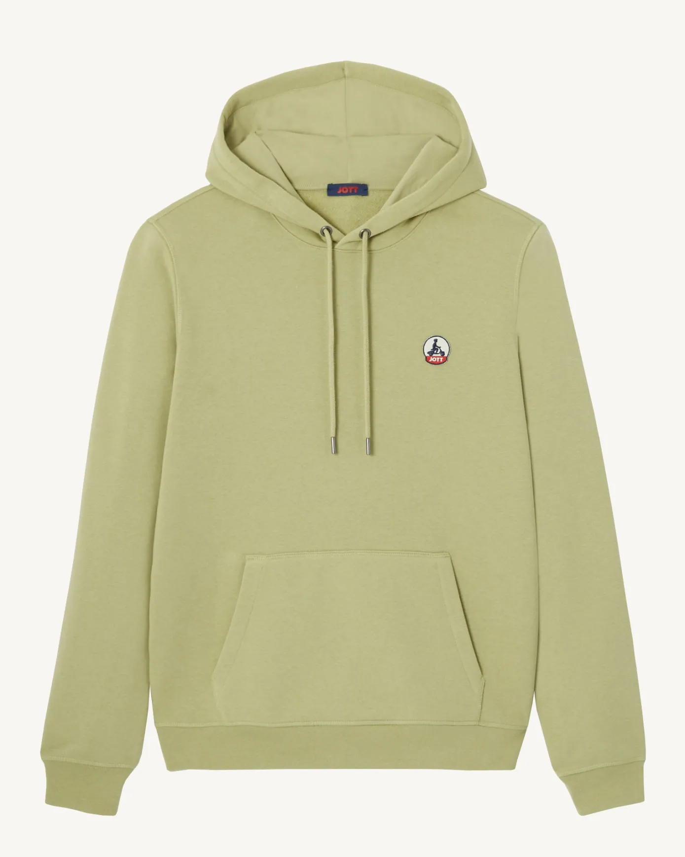 Sweat à capuche en coton biologique Lichen Mataro