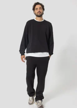 Sweat col rond Noir Lattre