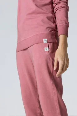 Sweat col rond Pink antique Maida