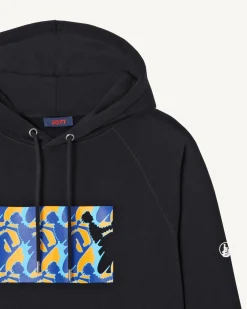 Sweat en coton biologique Noir Bispo