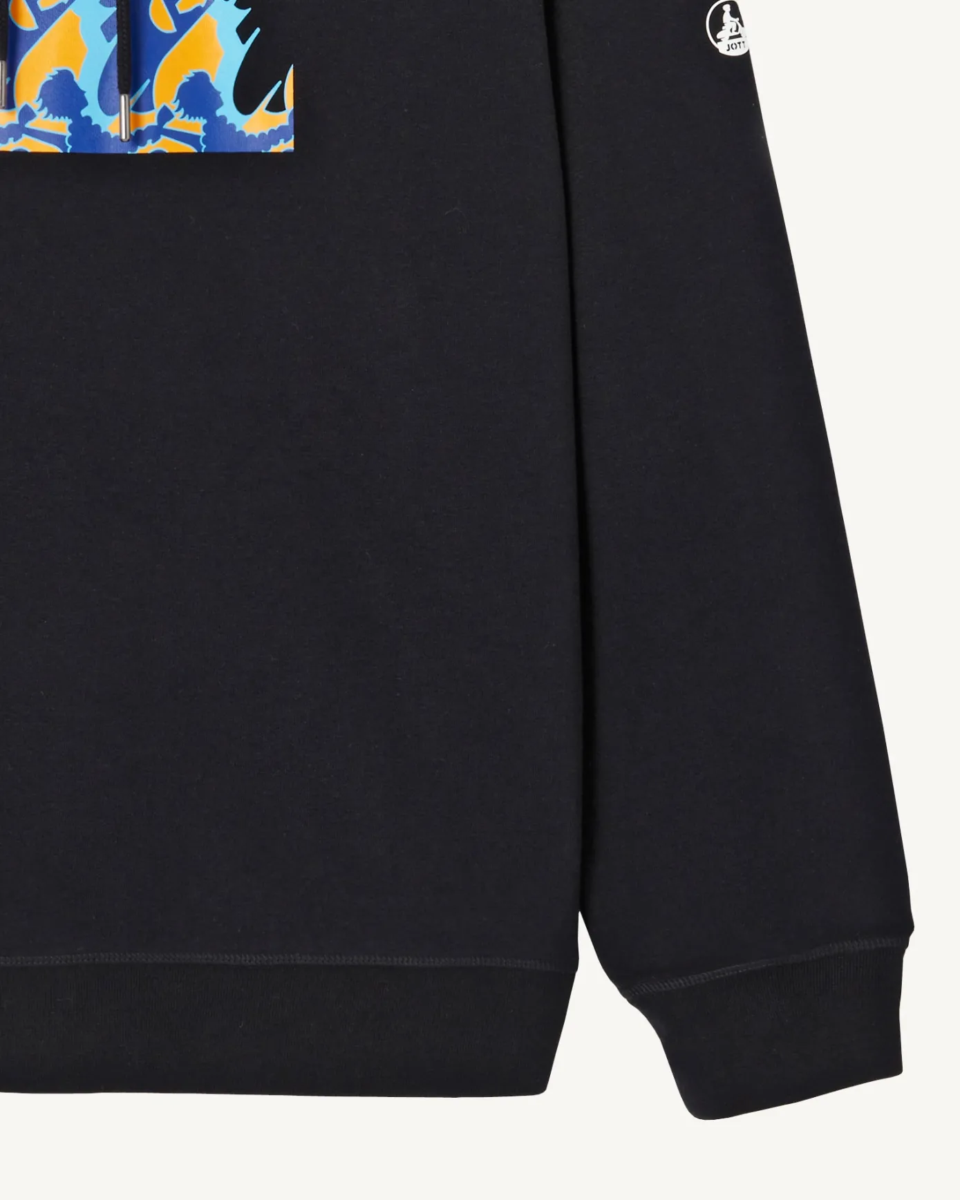Sweat en coton biologique Noir Bispo